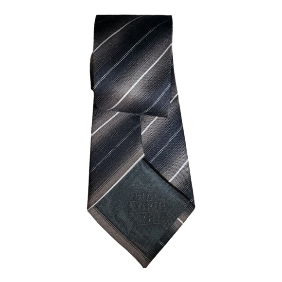 T101 Vintage Bill Robinson Office Tie - Picture 2 of 2